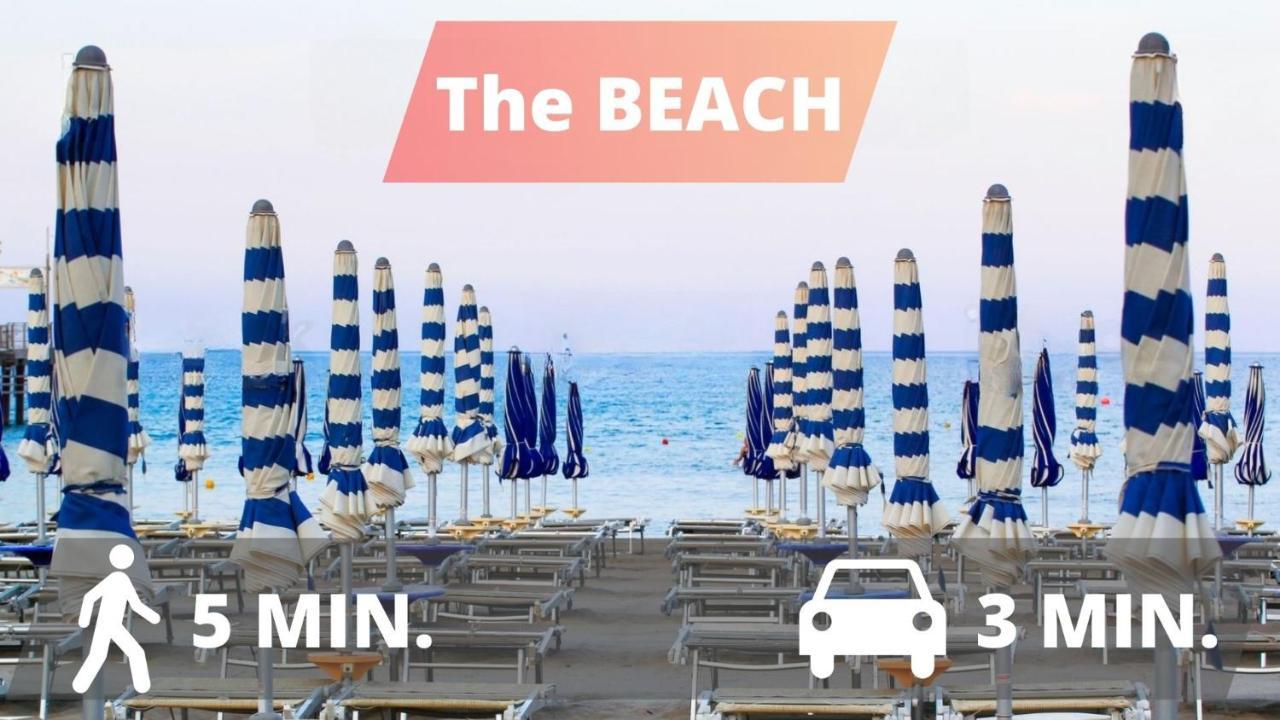 Vista Mare & 300Mt Da Spiaggia Con Freeparking E Ac Лайджелия Екстериор снимка